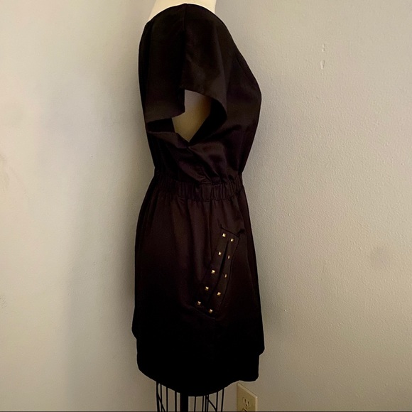 MinkPink Nordstrom women’s black studded dress L - Picture 3 of 5